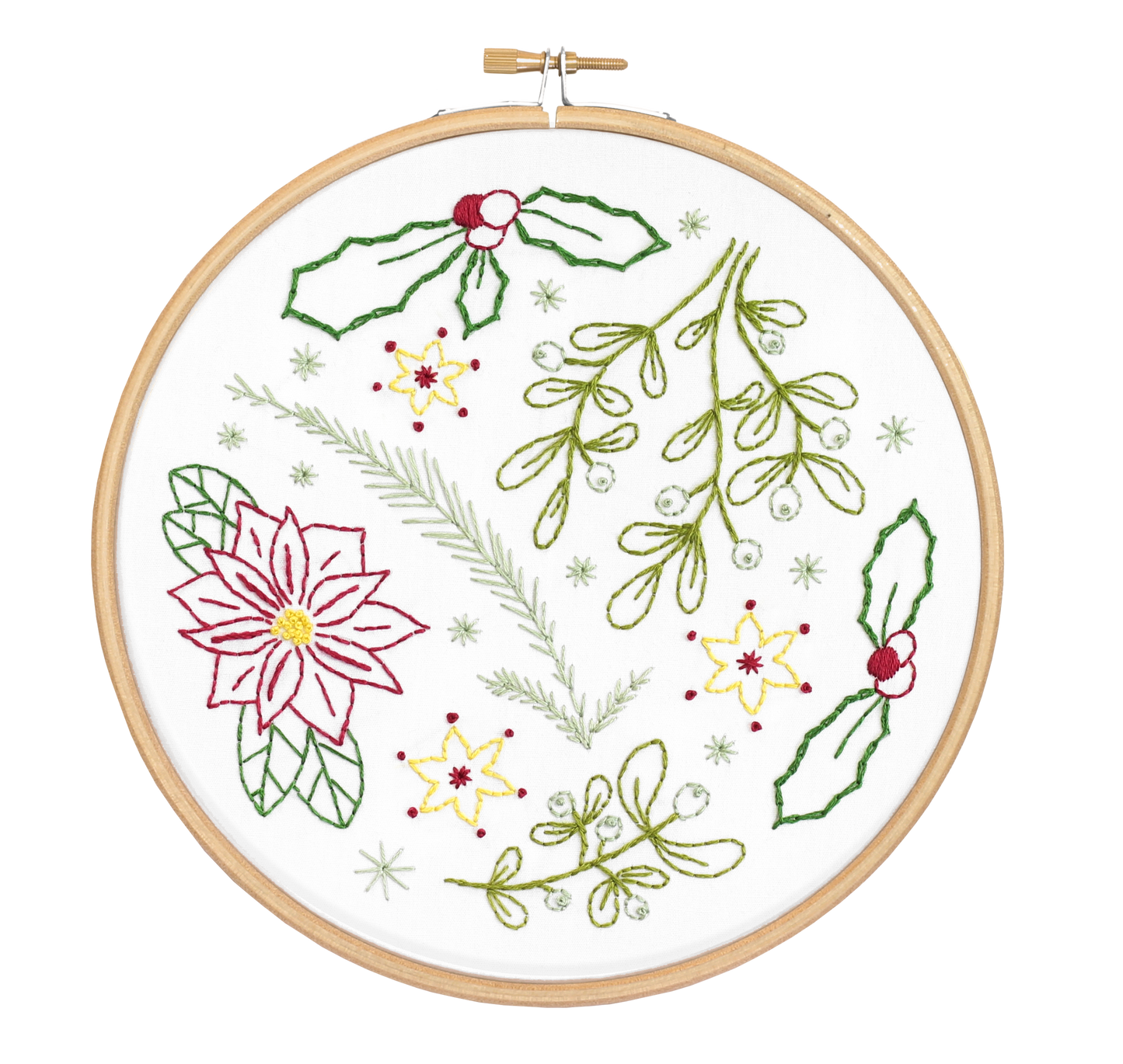 Winter Walk Embroidery Kit