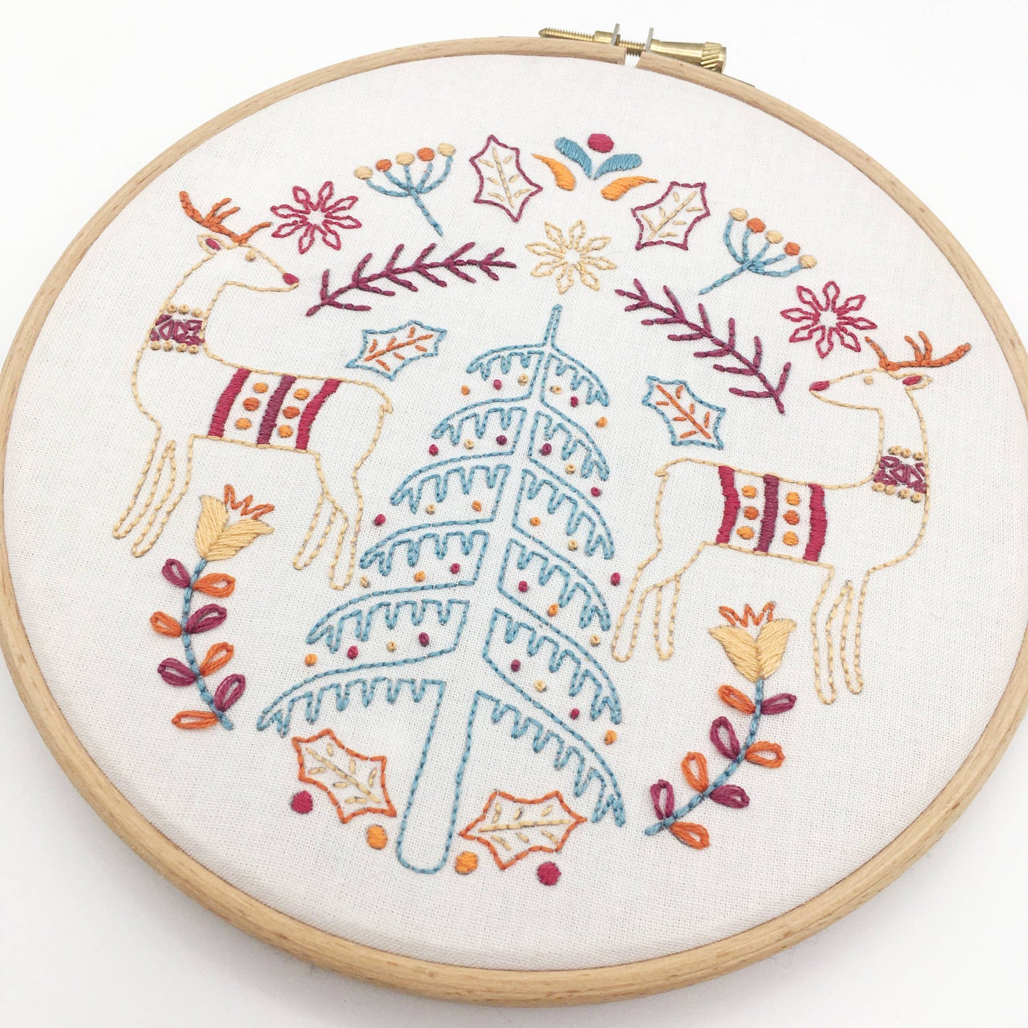 Christmas Embroidery Bundle - Four Christmas Embroidery Kits