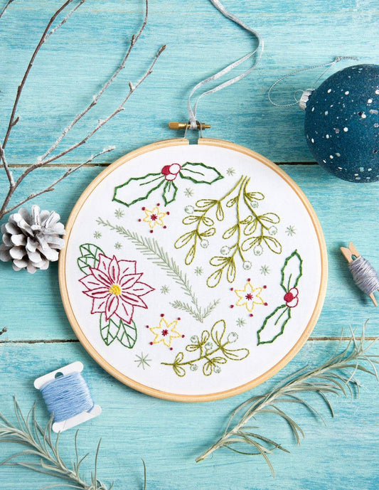 Winter Walk Embroidery Kit